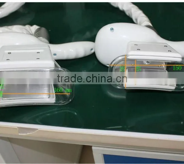 2014 Unparalleled Bottom Price 2 Cryolipolysis Hand Lose Weight Pieces Vertical Cryolipolysis Body Shape Beauty Machine Fat Reduction photo-3