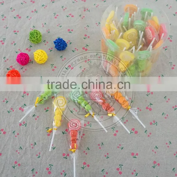 Fruit Gummy Roll With Jelly Ball Pop Lollipop photo-6