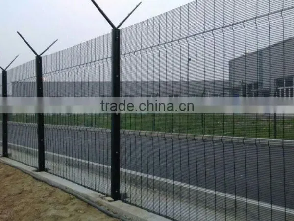 Lowest Price 3''*5''*8''high Security Anti-climb Panel Fencing/voltage Coated 358 Anti- Climb Security Welded Security Fence photo-3