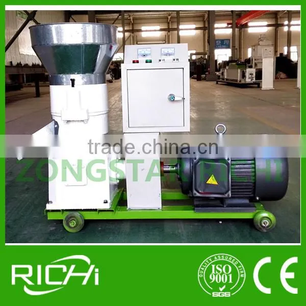 CE Certification Small Homemade Flat Die Wood Pellet Machine For Sale photo-6