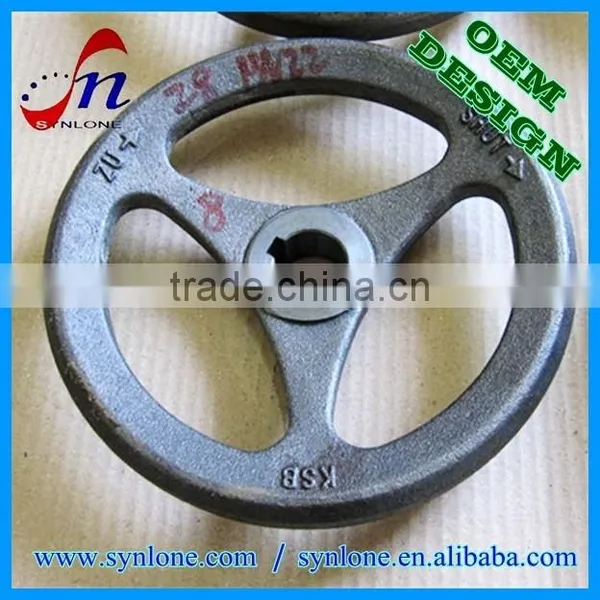 2017 Customized Sand Casting Gate Valve Hand Wheel photo-6