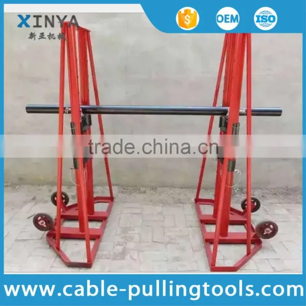 5T Cable Drum Stand With Hydraulic Lifting Jacks photo-2
