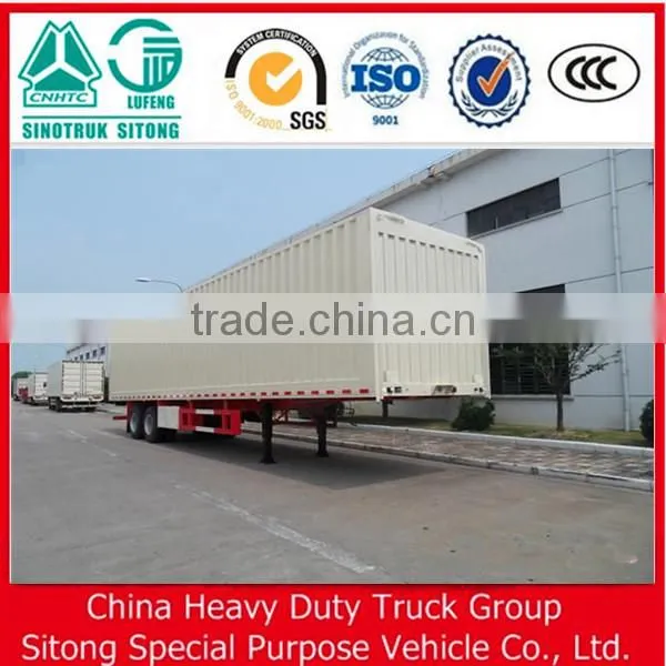 Tri-axle Refrigerated Semi Trailer Cheap Van Semi Trailer photo-3