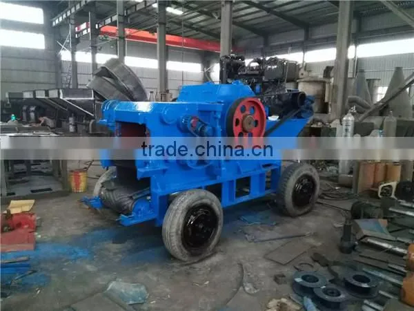 High Efficiency Mobile Wood Chipper/wood Chips Making Machine for Sale photo-2