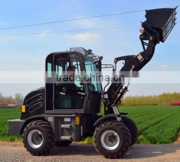 Manufacturer China1000kg Small Wheel Loader With Lowest Price photo-4