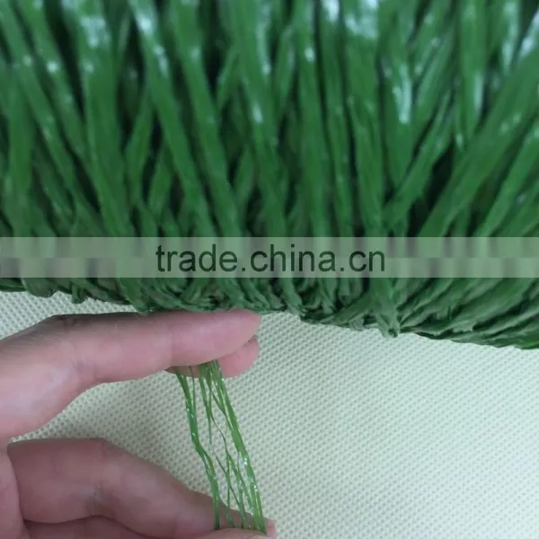 PE/PP 8000dtex Fibrillated Synthetic/Artificial Grass Yarn for Outdoor Soccer Field photo-2