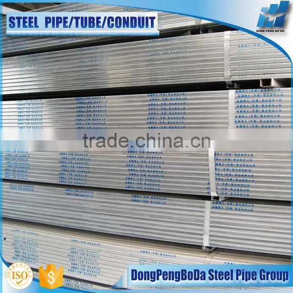 40/40/1.4mm Construction Pre-Galvniazed Square Steel Pipe photo-2