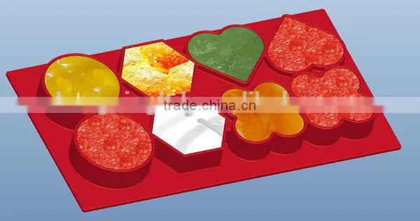 Patty Cookie Cutlet Maker Press Presser 8 in 1 Compartment Different Styles Microwaveable Steamable photo-2