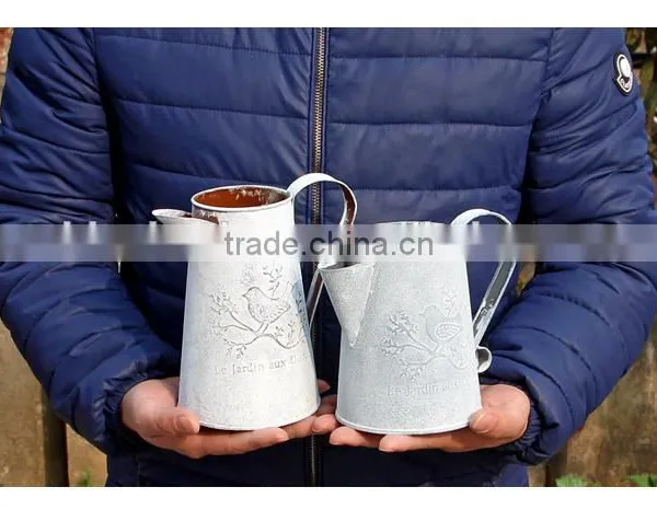 Wholesale Home Table Decoration Sweet Metal Decorative Water Pitcher Flower Vase Jug photo-5
