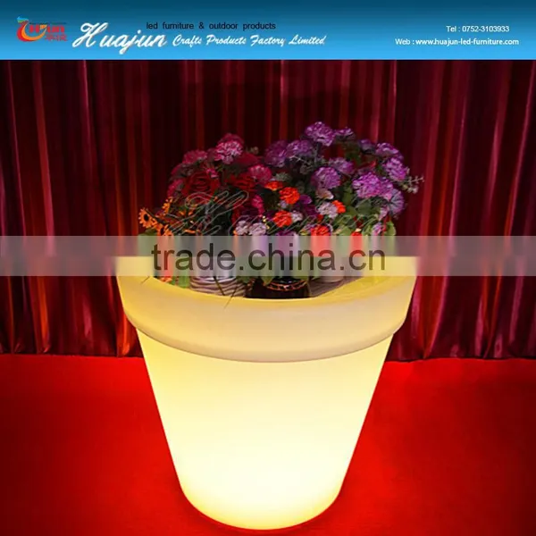 Plastic Led Flowerpot/modern Plastic Planter/green Flowerpot photo-2