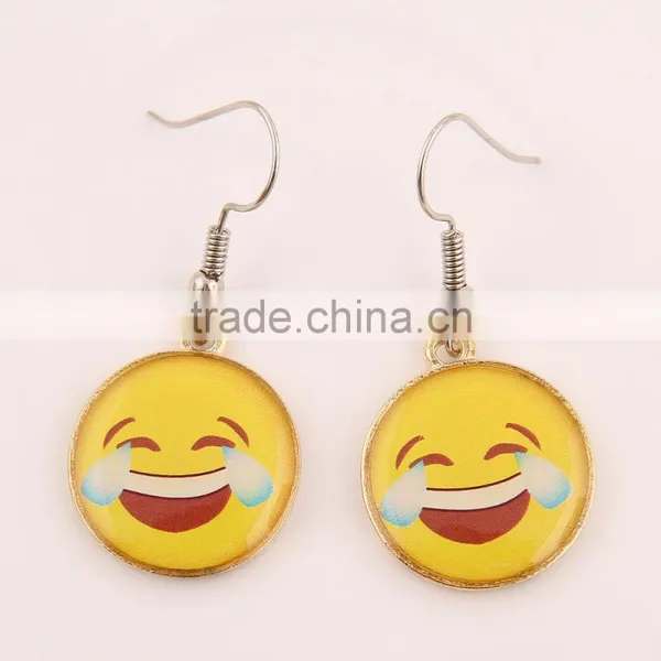 Wholesale Fashion Stainless Steel Emoji Jewelry Set 2016 photo-5