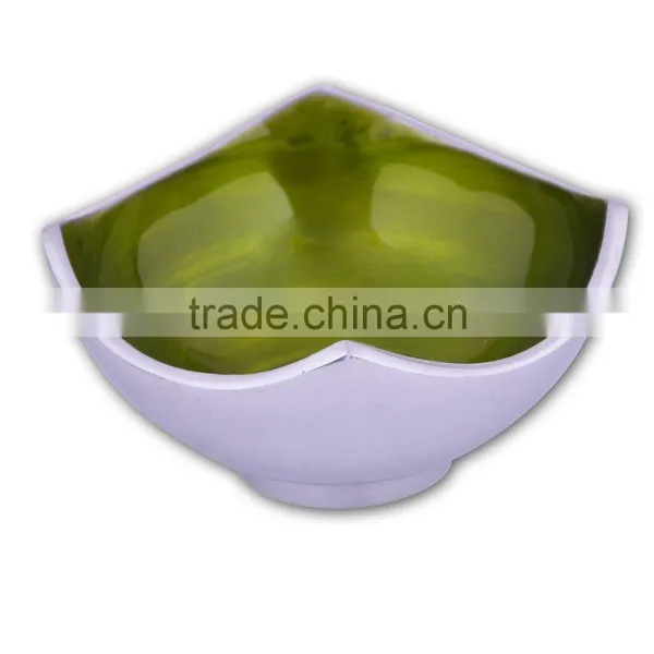 Enamel Metal Fruit Bowl | Decorative Aluminum Deep Bowl photo-4