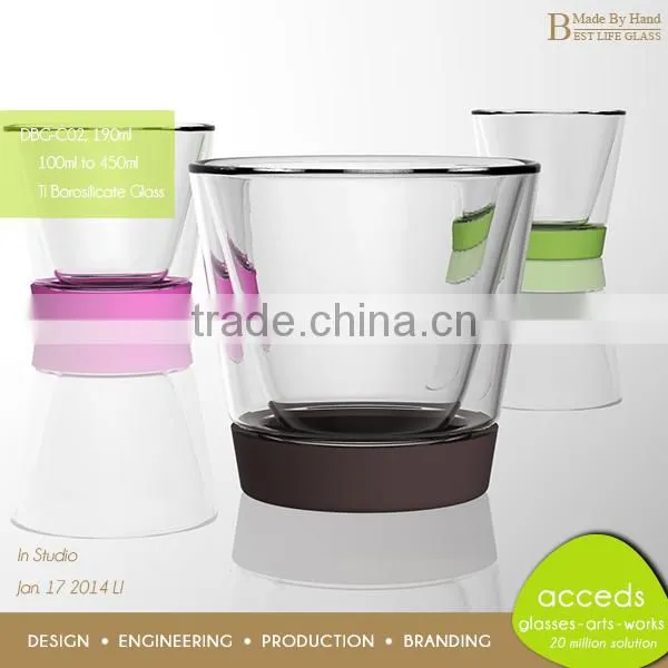 Borosilicate Coffee Glass With Silicone Base photo-4