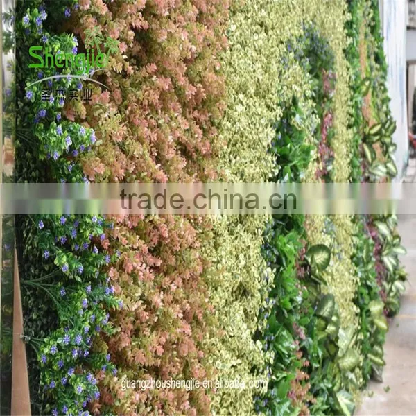 SJLJ013626 Wall Decoration Artificial Vertical Green Grass Wall photo-3