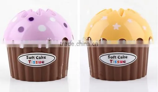 Wholesale Stock Small Order Ice Cream Plastic Tissues Storage Box Napkin Holder photo-6