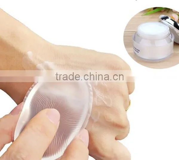 2017 Newest Transparent Silicone Sponge High Quality Makeup Sponge Silicone Powder Puff photo-4