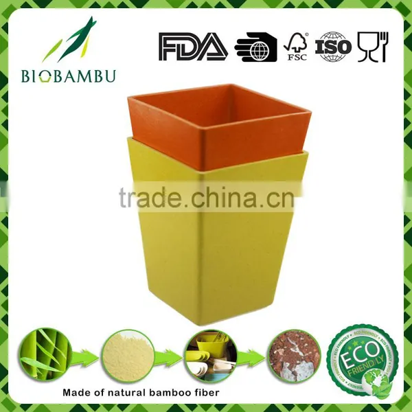 Pro-environment China Supplier Bamboo Flower Pots for Garden photo-3