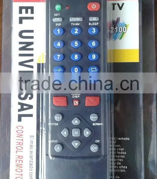 plastic tv universal remote control code