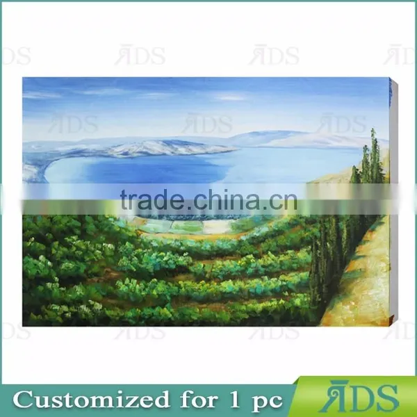 Wall Decor Village Life Oil Painting photo-3