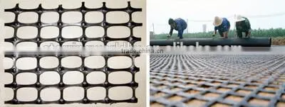Biaxial Plastic Geogrid,Plastic Gravel Grid,Plastic Grid photo-2