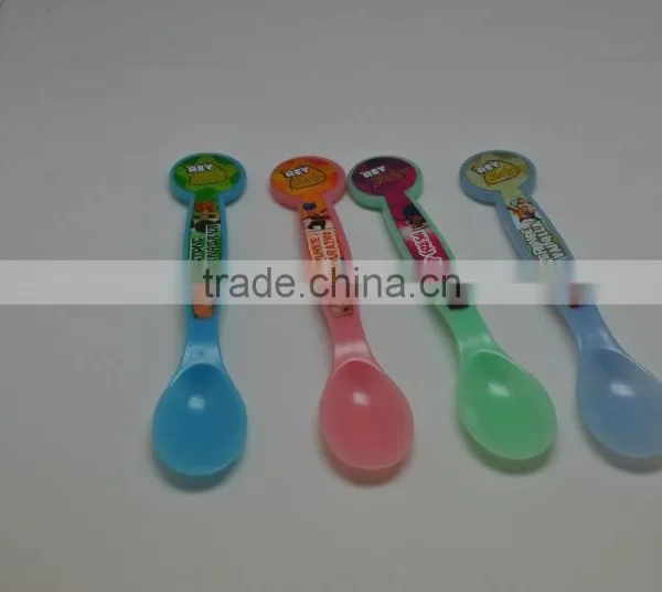 Cold or Hot Color Changing Plastic Spoon photo-3