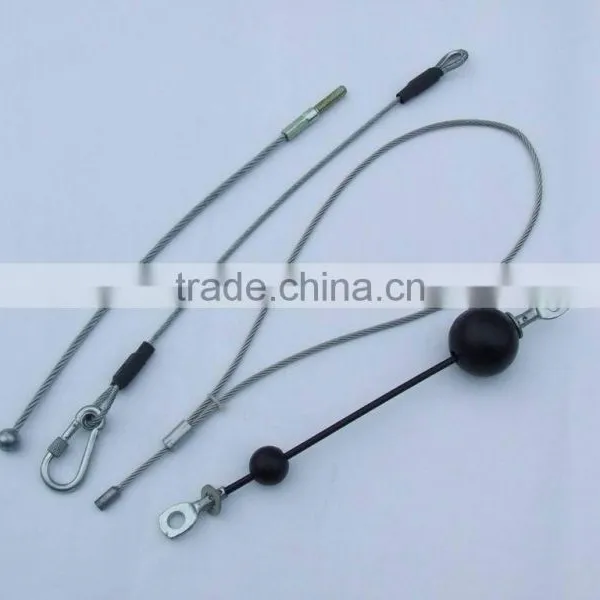 7*7 3.2MM Coated to 4.8MM Wire Rope Cables/Loop Cable Assembly photo-2