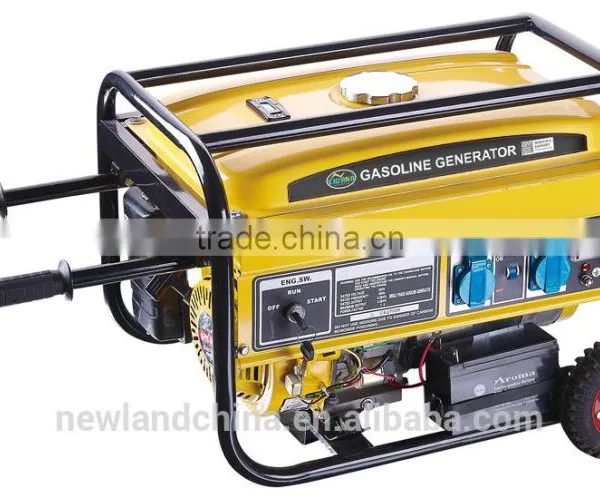3.0kW 9hp Gasoline Generator Air-cooled Electric and Recoil Starting photo-4