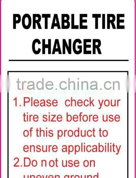 CE Approved Truck /motorcycle Portable Tyre Changer photo-5