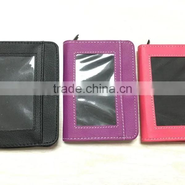 PU RFID Protector Credit Cards IDs Cash Wallet Security Wallet photo-4