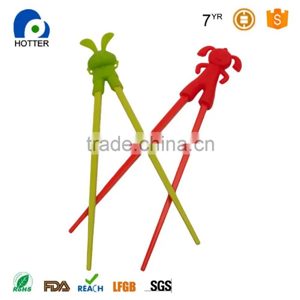 Children Learning Cartoon Silicone Chopstick Kids photo-2