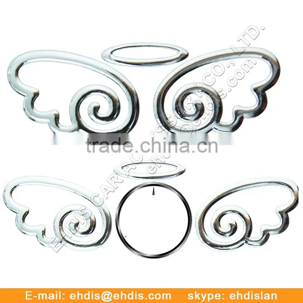 Car Auto Bike 3d Chrome Decal Adhesive Car Decal Custom 3d Auto Sticker photo-2