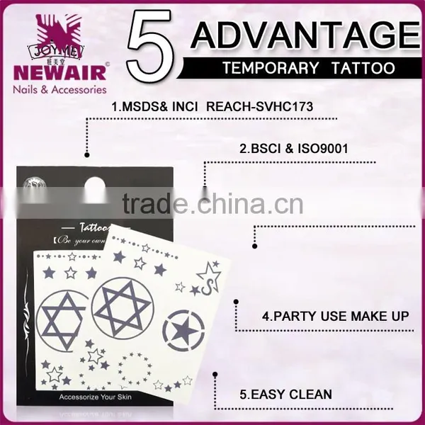 Temporary Customized Printing Hand Tattoo Sticker photo-3