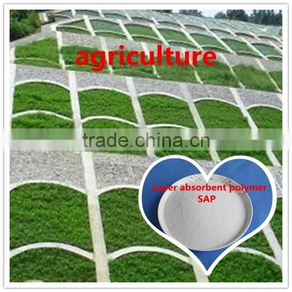 Environmental White Granular Long Period Effectly SAP Super Absorbent Polymer for Agricultural Diaper Golf Ground Water Holding photo-4