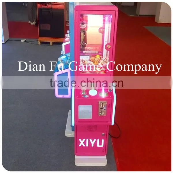Mini Coin Operated Games Toy Crane Vending Machine Arcade Claw Crane Game Machine for Sale