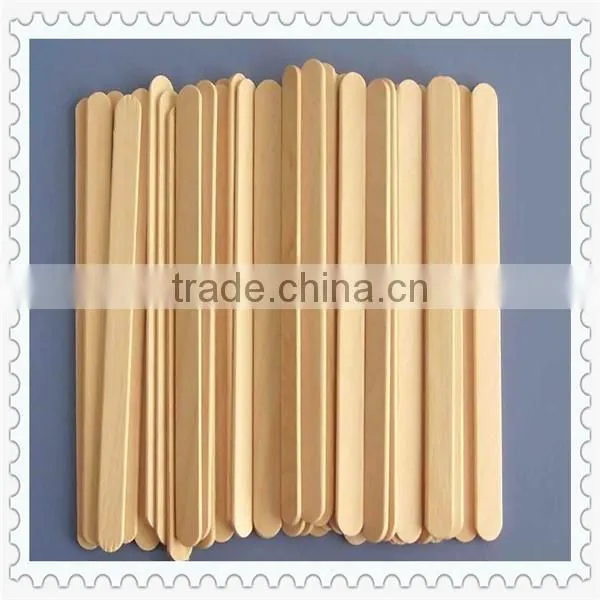 Birch Wooden Round/straight Edge Popsicle Ice Cream Stick photo-2
