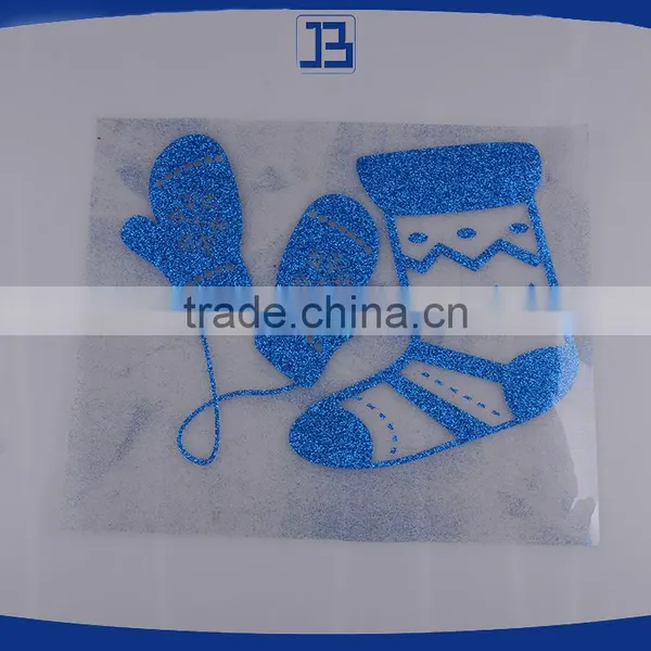 Jiabao New Product Glitter Heat Transfer Vinyl Sheets photo-4