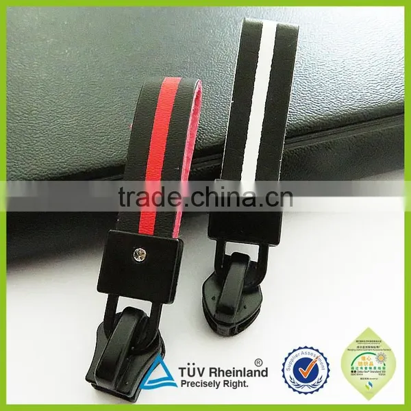 Various Style Custom Made Leather and Metal Material Zipper Puller photo-6