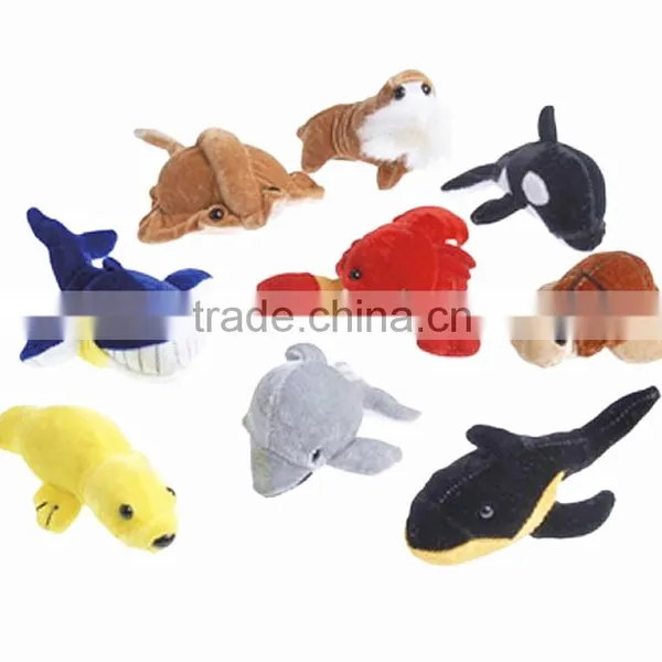 Black Fat Stuffed Orca Animal Large Big Soft Sea Toys Stuffed Shark photo-5