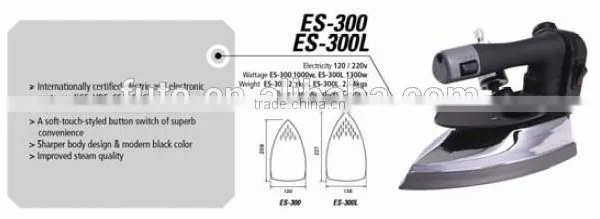 SILVER STAR GRAVITY IRON/ BOTTLE IRON 1300W ES-300L photo-5