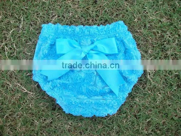 New Arrival Fashion Wholesale Fresh Colors Lace Baby Toddler Girl Bloomers photo-6
