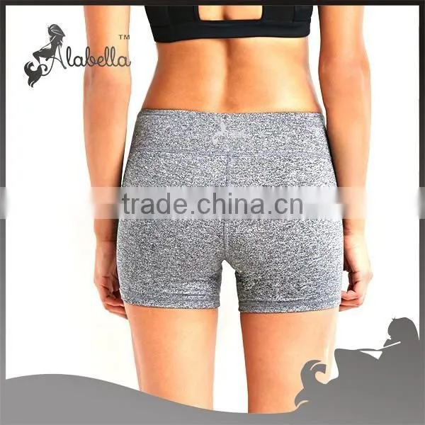 Wholesale Normal Heathered Shorts of Yoga Wear Sports Wear photo-3