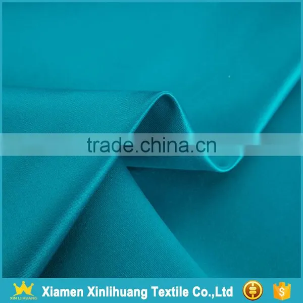 Best Sale 150D Brushed 100 Polyester Satin Peach Skin Fabric for Cloth photo-4
