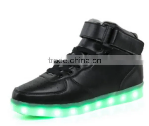 Adult Unisex LED Lights up Casual Shoes Stock in Fujian China Factory photo-2