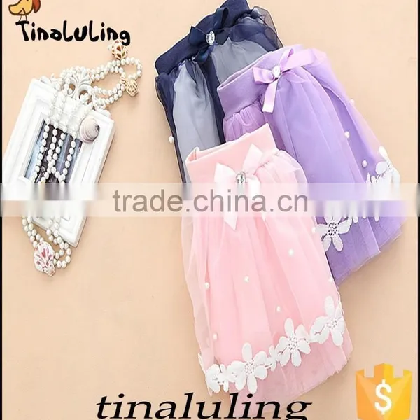 FASHION 2015 GIRLS HIGH QUALITY LACE TUTU SKIRTS KIDS DANCE TUTUS photo-2