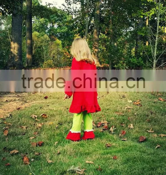 Wholesale Girls Christmas Clothes Sets Kids Boutique Remake Clothing photo-2