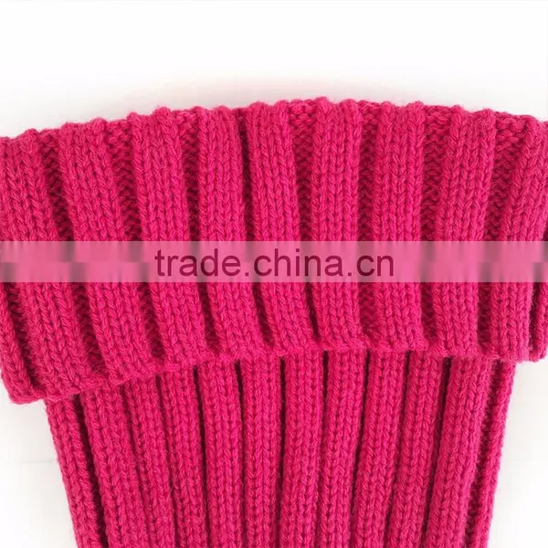 Myfur Hot Pink Ladies Winter Fashion Wool Knitting Hat With Dyed Raccoon Fur Bobble photo-4