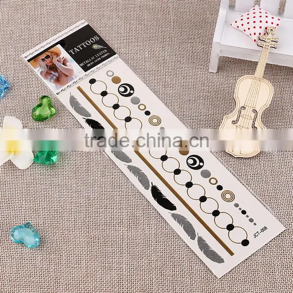 Waterproof Tattoo Sticker Enviroment Protection Non-toxic Foil Sticker photo-5