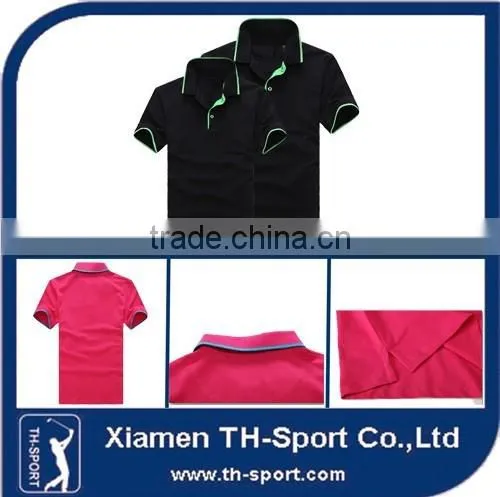 Colorful High Quality Embroidered Golf Shirts photo-2