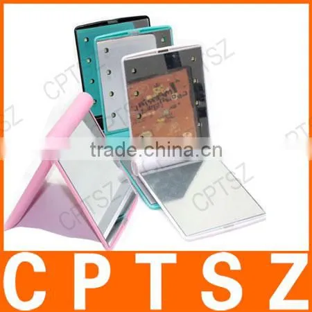 Touch Screen Desktop LED Makeup Lighted Mirror Vanity, Mirror With Lights Around/hollywood Lighted Mirror With Led Light photo-3