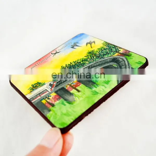 Custom Square Wooden Coasters photo-5